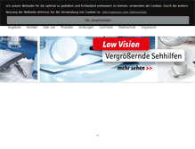 Tablet Screenshot of creativ-optik-bebra.de